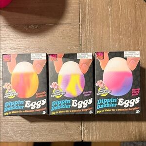 Needoh Color Changing Eggs - Colorful Squishy Toys